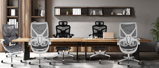 Cadeira Ergonômica Premium - Conforto e Saúde para Escritório